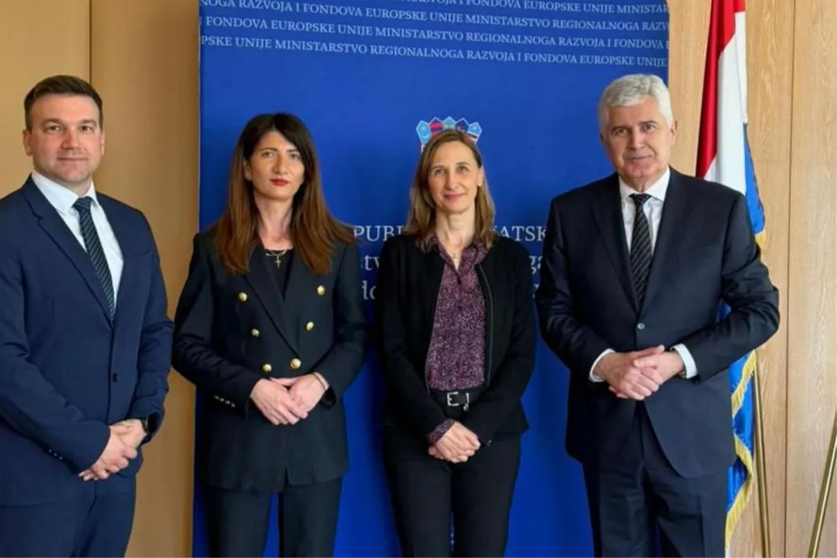 Čović i Filipović s ministricom Natašom Mikuš Žigman o EU projektima i pravima Hrvata