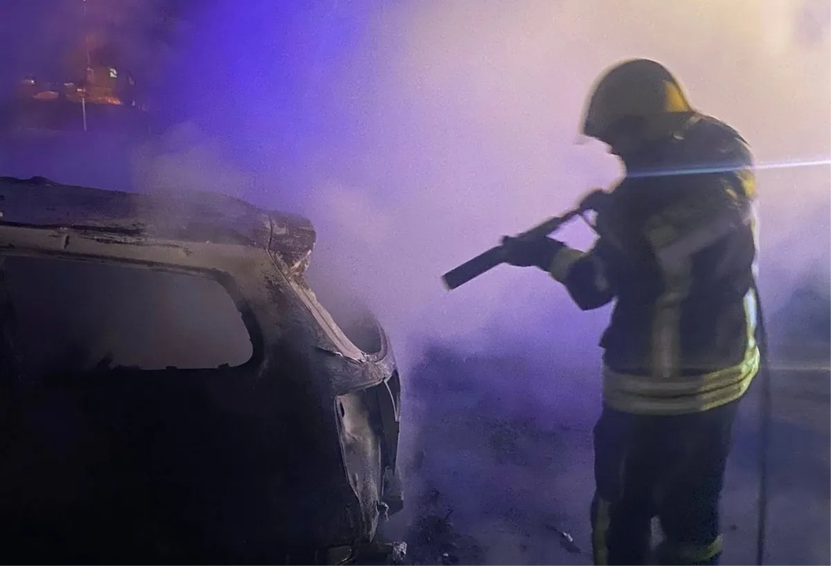 Vatrogasci intervenirali u gašenju požara na automobilu