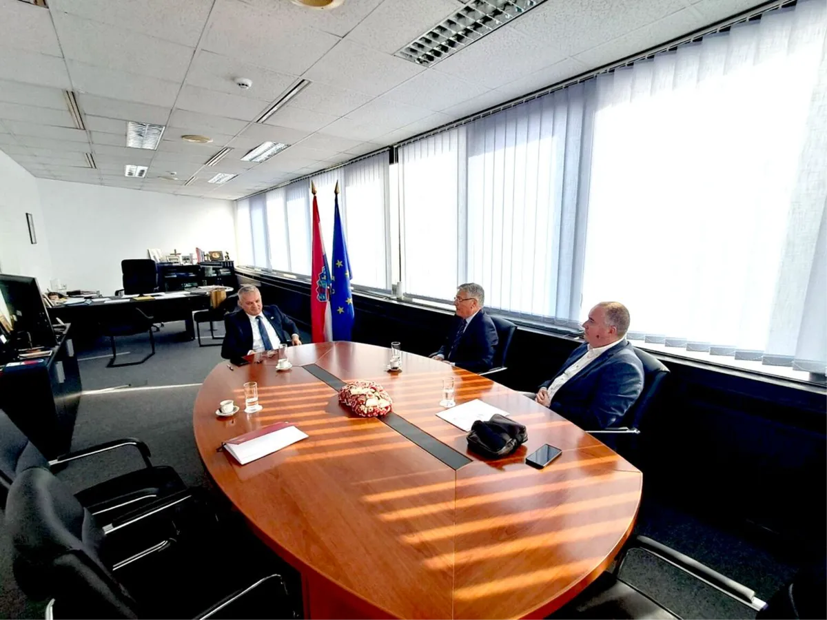 Grizelj Ministarstvu zaštite okoliša i zelene tranzicije RH zahvalio za pomoć u obnovi zgrade Srednje škole