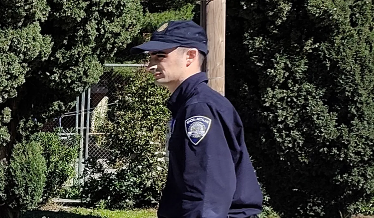 Policija u RH oprašta se od umrlog kolege, Čapljinca Davida Perića 1