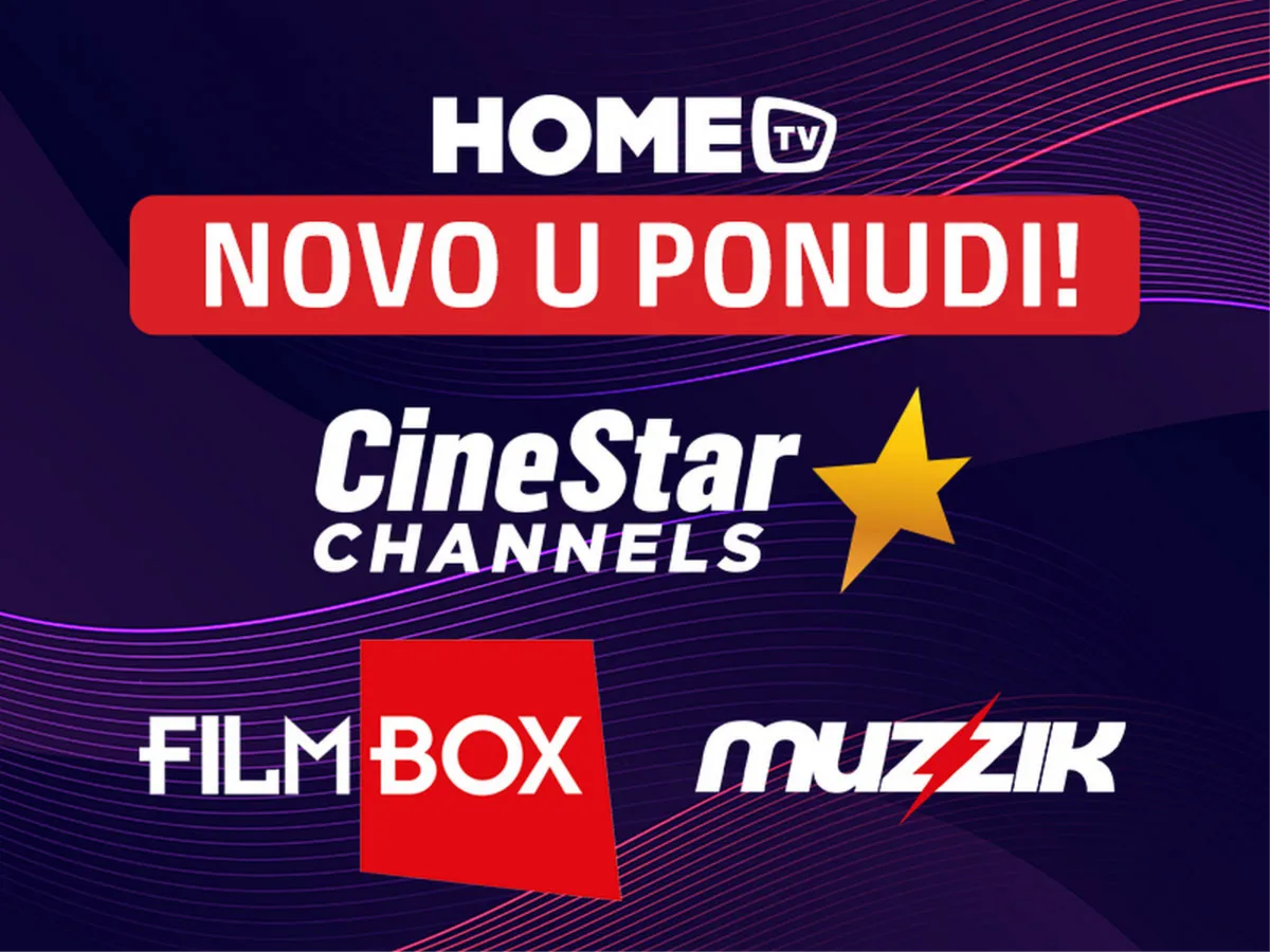 Novi filmski i glazbeni kanali na HOME.TV-u