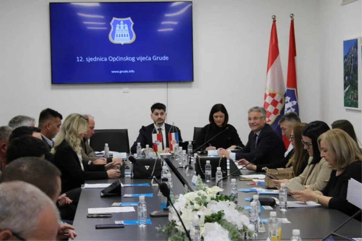 Priopćenje s 12. sjednice Općinskog vijeća Grude