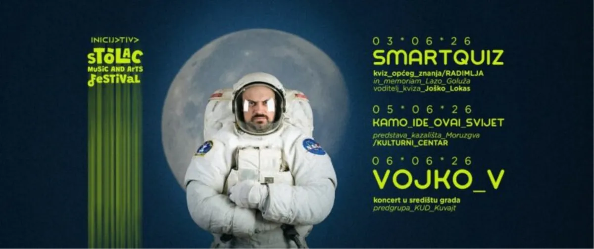 Vojko V dolazi u Stolac na SMART Fest