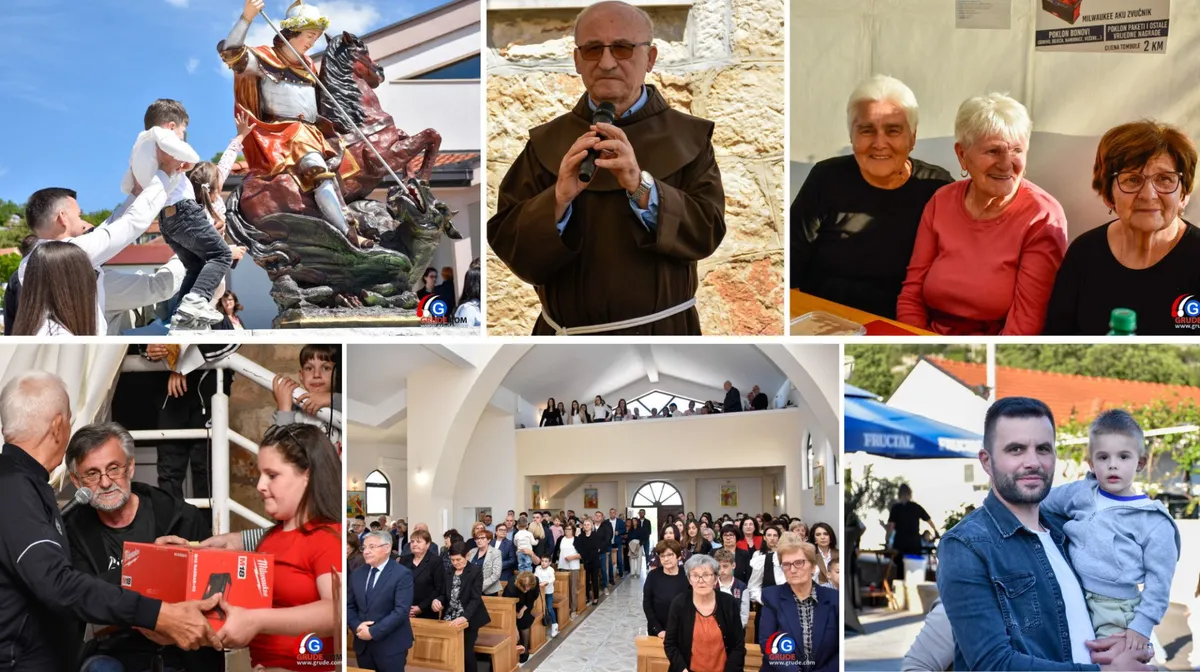 FOTO: DRAGIĆINA više od stoljeća pod zaštitom SVETOG JURE! Fra Luka: Velike stvari u životu traže žrtvu
