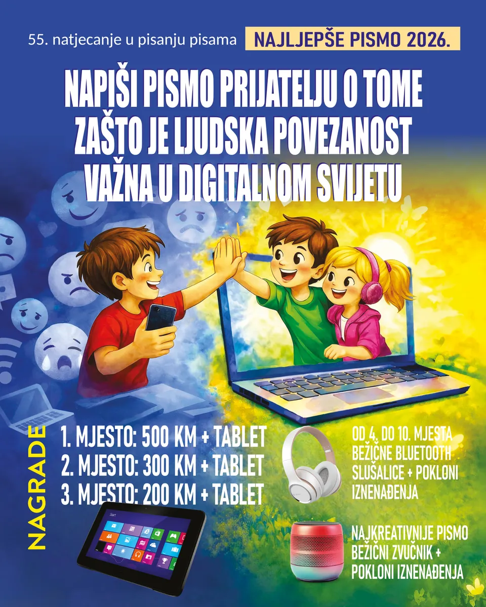 Izabrano najljepše pismo u BiH!
