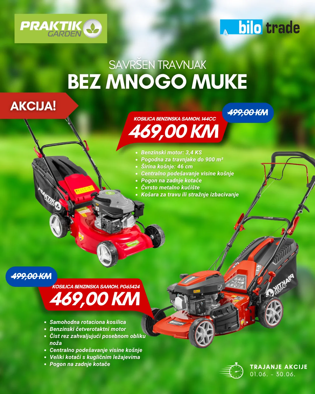 Akcija lipnja u Bilo trade poslovnicama 3