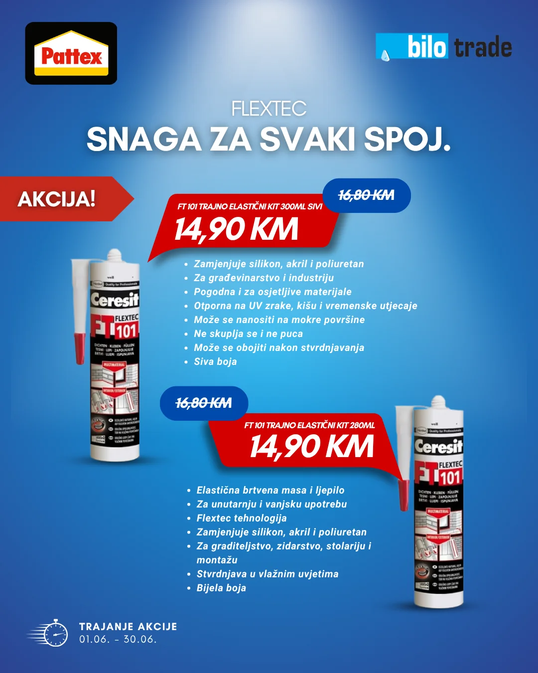 Akcija lipnja u Bilo trade poslovnicama 5