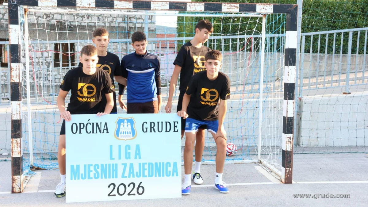 FOTO: Otvorena Liga mjesnih zajednica općine Grude, Centar pobjedom krenuo u obranu naslova 1