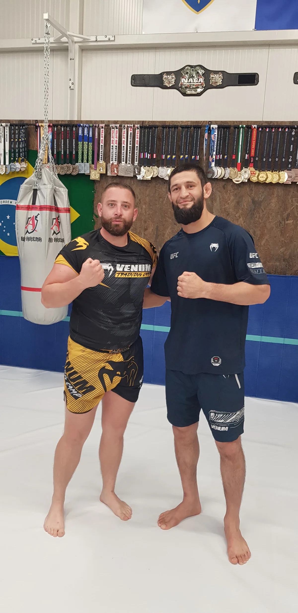 FOTO: GRUĐANIN TRENIRAO S UFC ZVIJEZDOM KHAMZATOM CHIMAEVIM 6