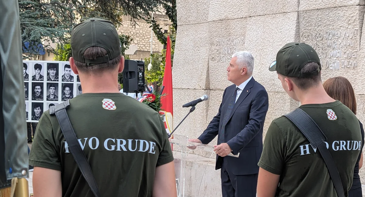 Dragan Čović u Grudama: U BiH smo ugradili sve vrijednosti Herceg Bosne! 1