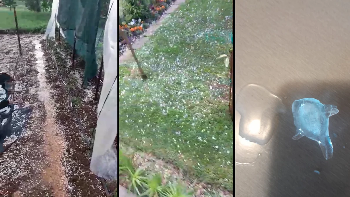 Tuča poharala Soviće, u nekoliko minuta sve je bilo uništeno