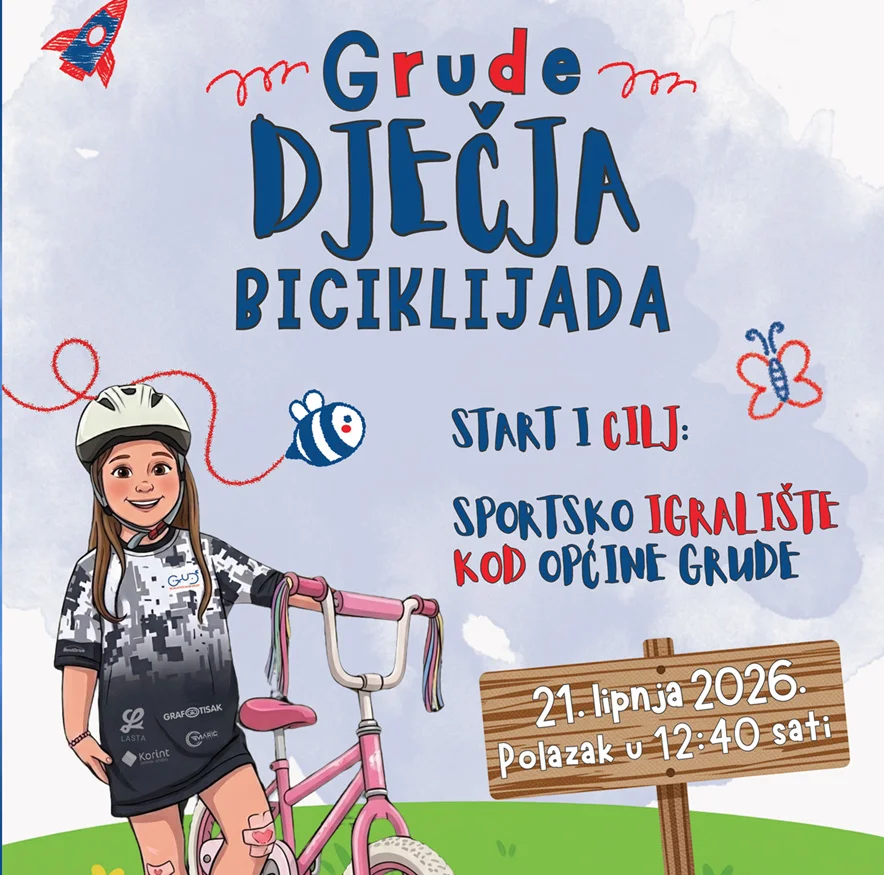 U nedjelju 3. Grudska biciklijada i dječija biciklijada 2