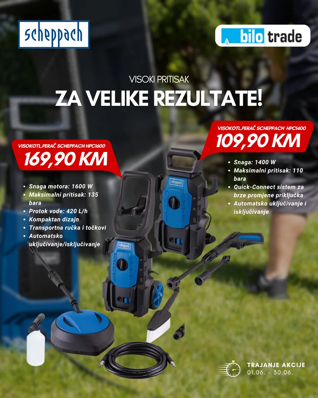 Akcija lipnja u Bilo trade poslovnicama 9