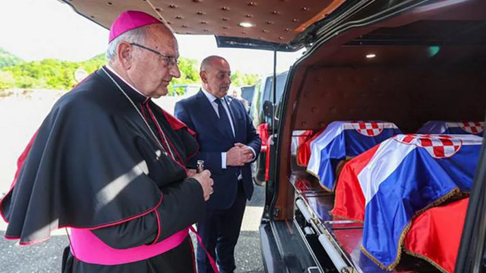 Posmrtni ostaci hrvatskih žrtava iz Slovenije vraćeni u domovinu