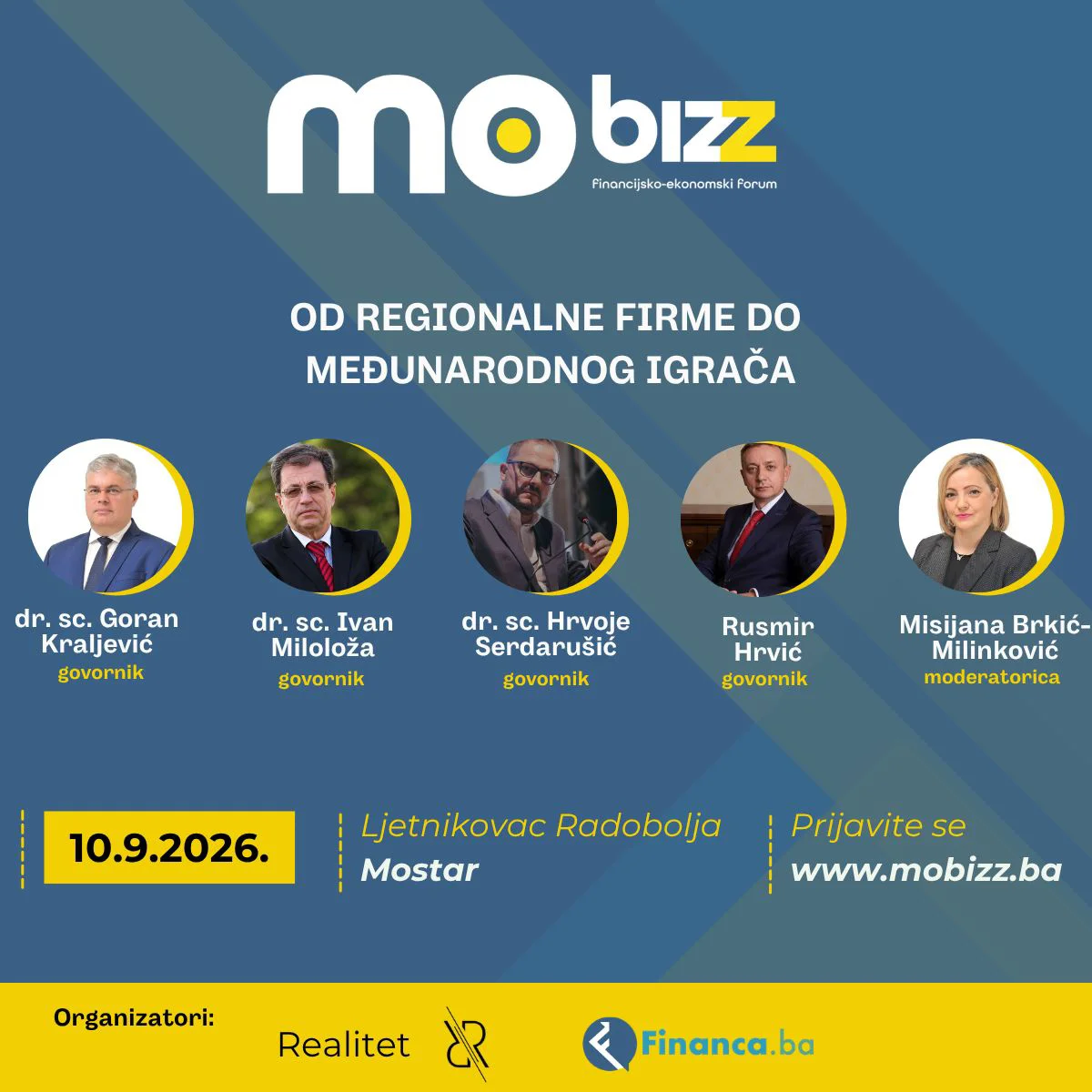 HT Eronet strateški partner Mo Bizz konferencije: Predsjedniku Kraljeviću zahvalnica za doprinos i potporu