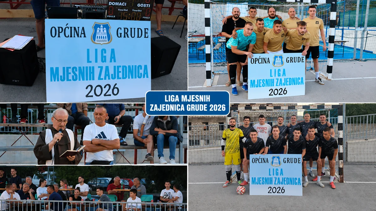 FOTO: Otvorena Liga mjesnih zajednica općine Grude, Centar pobjedom krenuo u obranu naslova