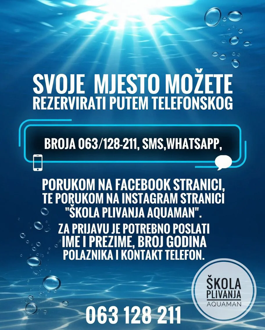 Aquaman i ove godine pokreće školu plivanja za više kategorija 3