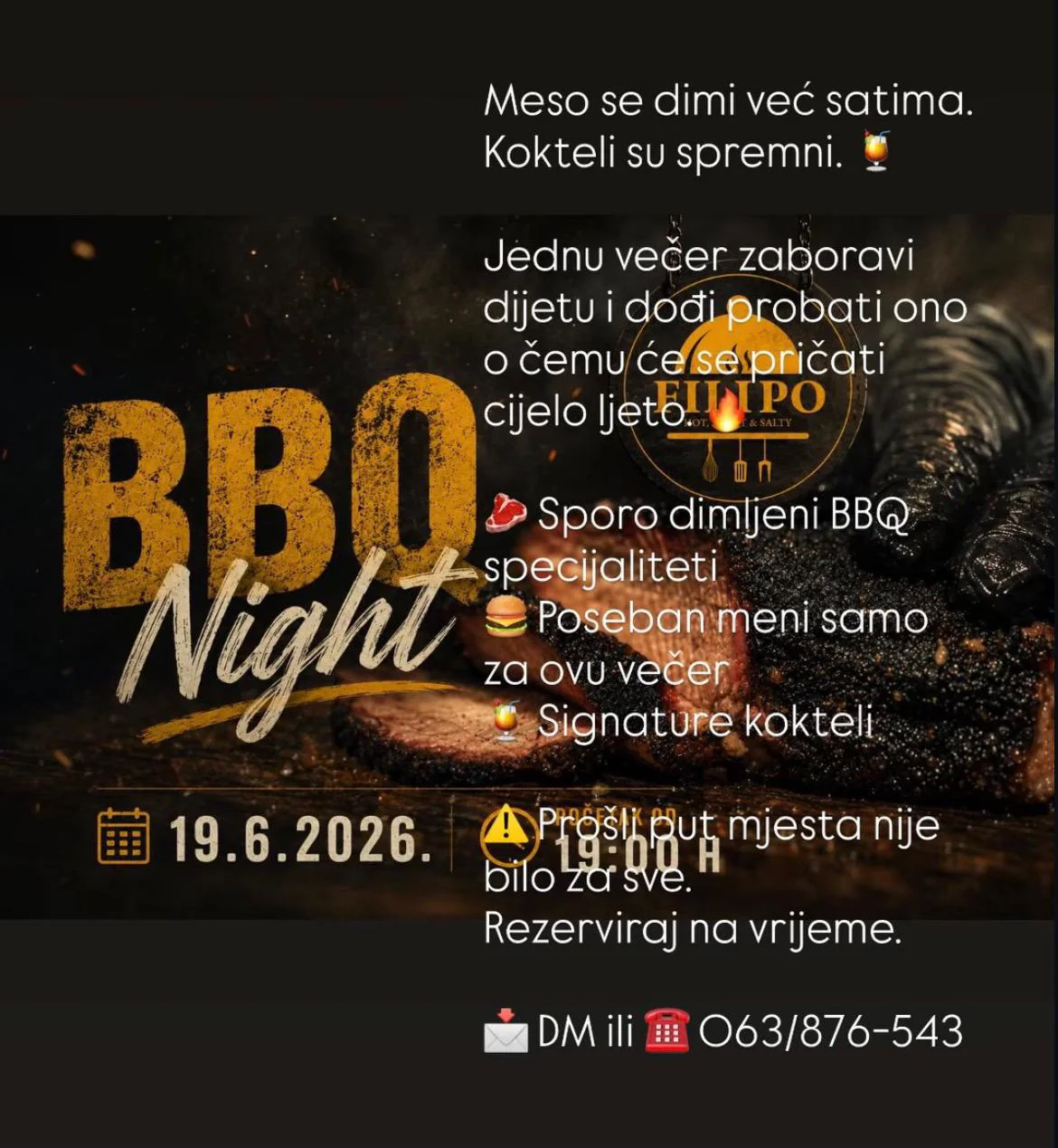 🔥 AMERICAN BBQ NIGHT U FILIPU🔥 1