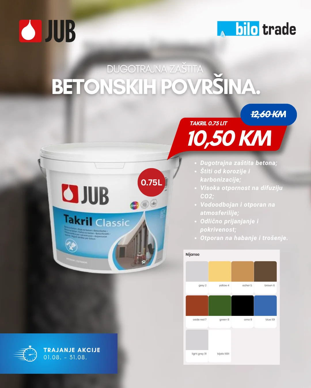 Ovo su artikli na akciji Bilo tradea u kolovozu 4