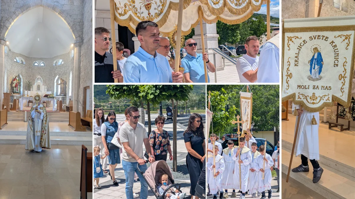 (FOTO) TIJELOVO U GRUDAMA! Fra Stanko Pavlović: Ni bolesti ni kušnje nemaju završnu riječ, nego Gospodin Bog, i zato se ne bojte!