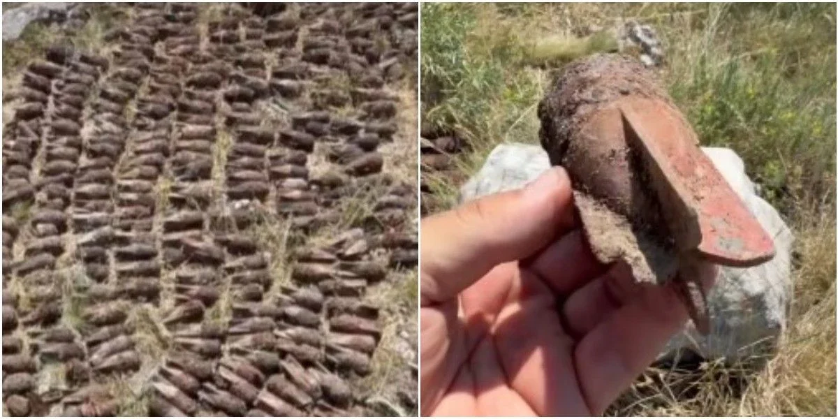 Podno Veleža pronađeno više od 730 granata iz Drugog svjetskog rata