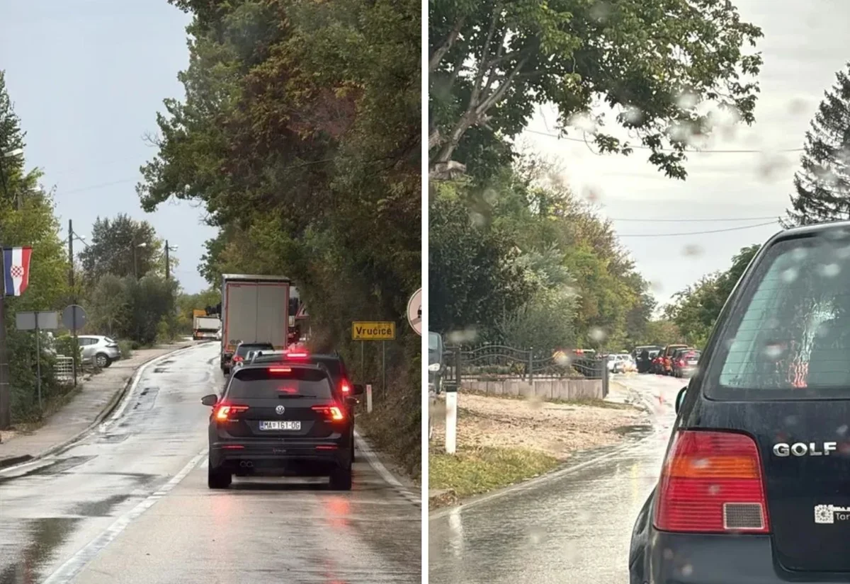 Vrućice: Automobil udario u brdo