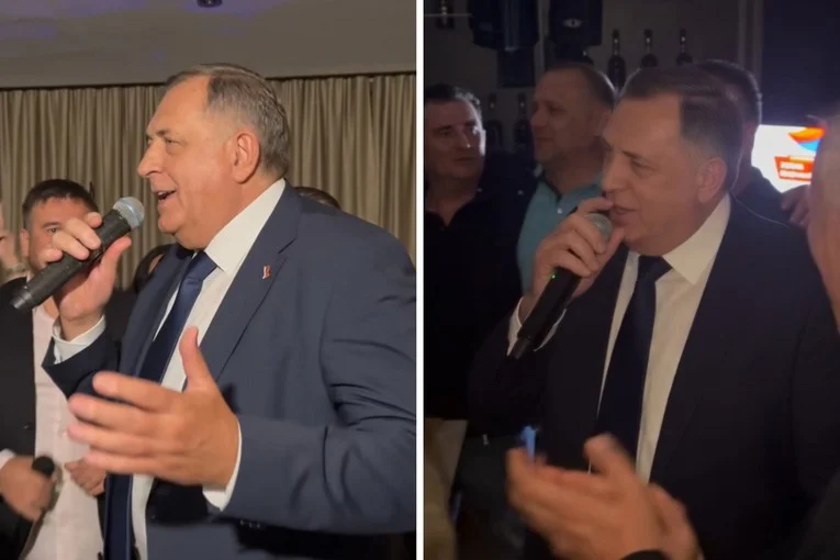 Dodik opet pjeva! 'Ne može nam nitko ništa' (VIDEO)