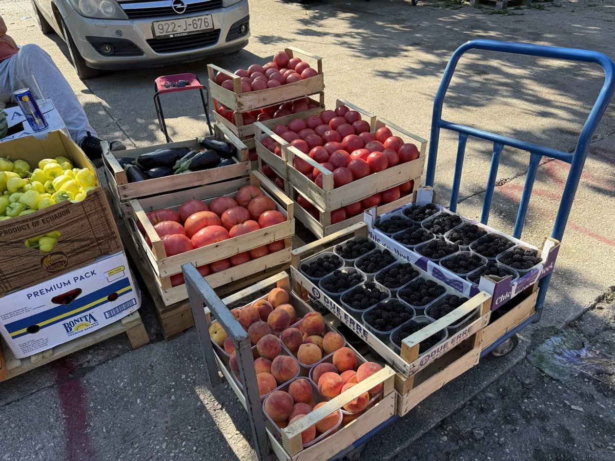 SEZONSKO VOĆE I POVRĆE: Pogledajte kako se kreću cijene na Veletržnici u Tasovčićima