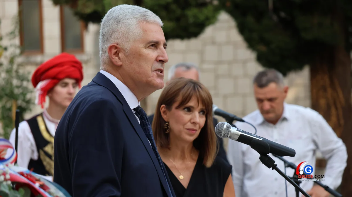 Dragan Čović u Grudama: U BiH smo ugradili sve vrijednosti Herceg Bosne!