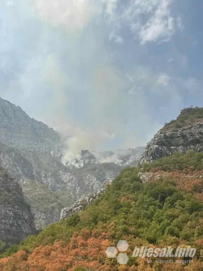 Požar na Čabulji već treći dan ne staje: Vatra se približava Vrdima i Gorancima