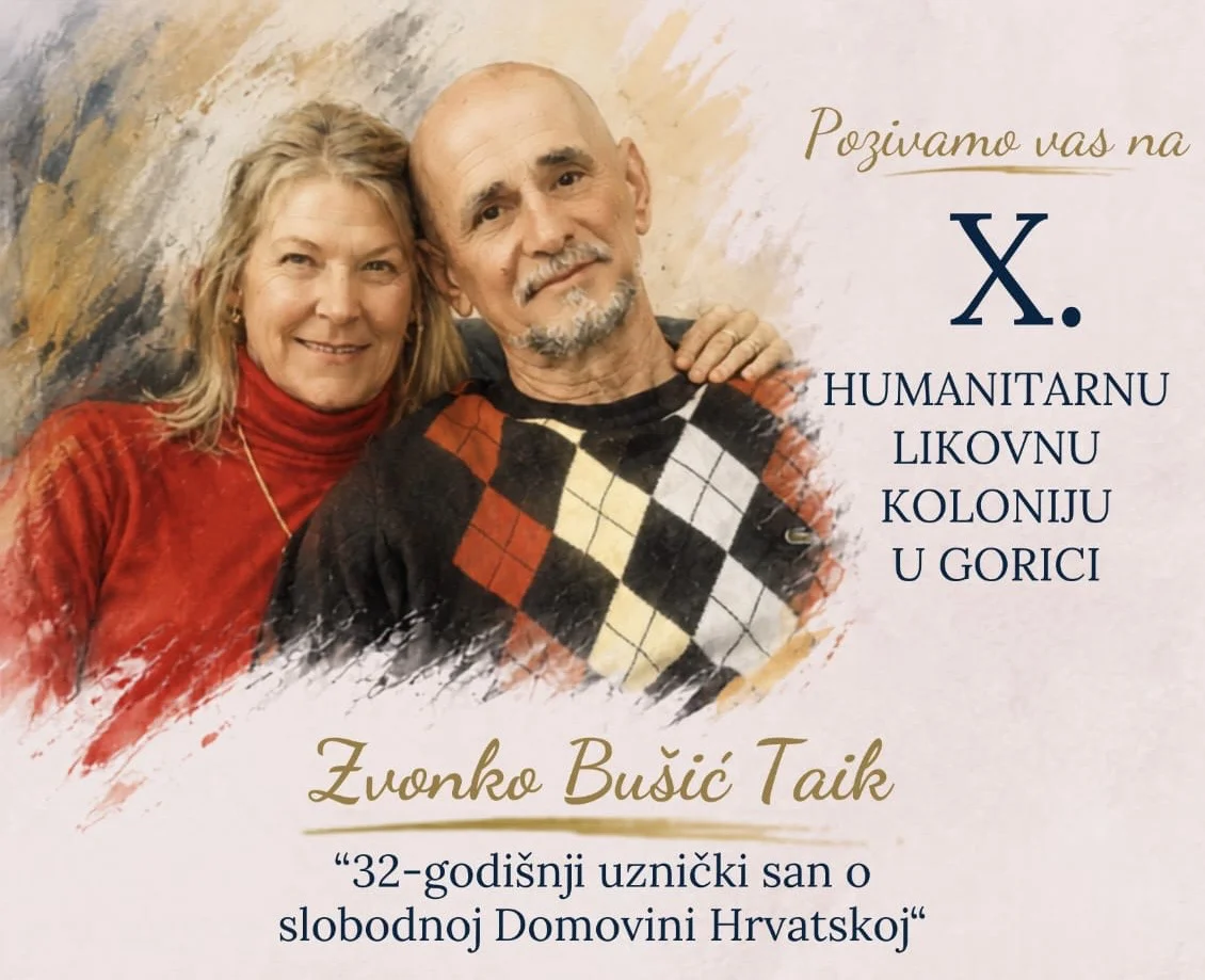 U GORICI SE ODRŽAVA X. HUMANITARNA LIKOVNA KOLONIJA „ZVONKO BUŠIĆ TAIK“