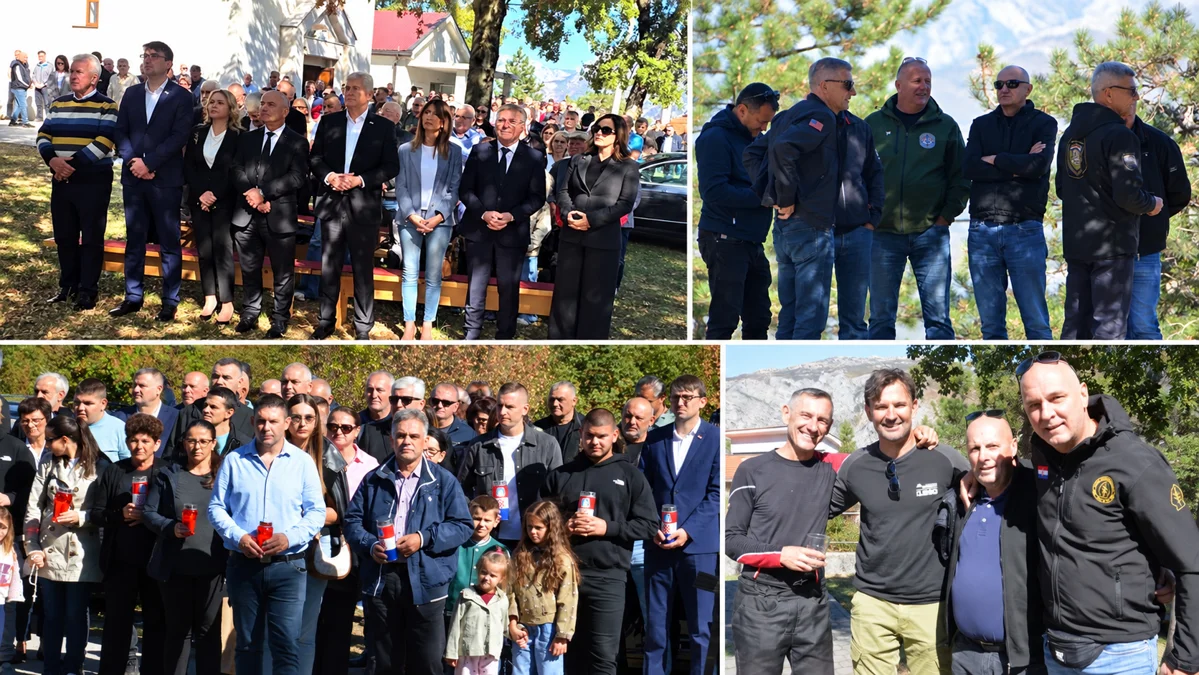FOTO: HEROJI S VRDA SE NE ZABORAVLJAJU! Mnoštvo vjernika na svetoj misi povodom 33. obljetnice pogibije branitelja