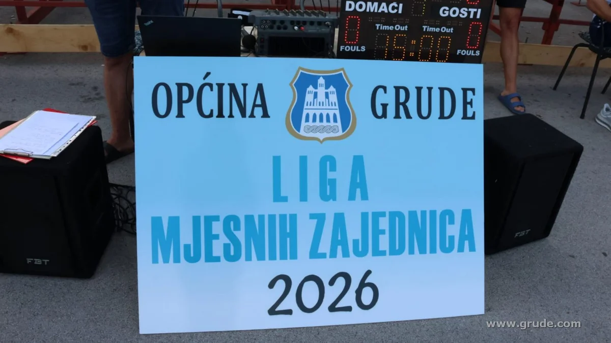 FOTO: Otvorena Liga mjesnih zajednica općine Grude, Centar pobjedom krenuo u obranu naslova 4