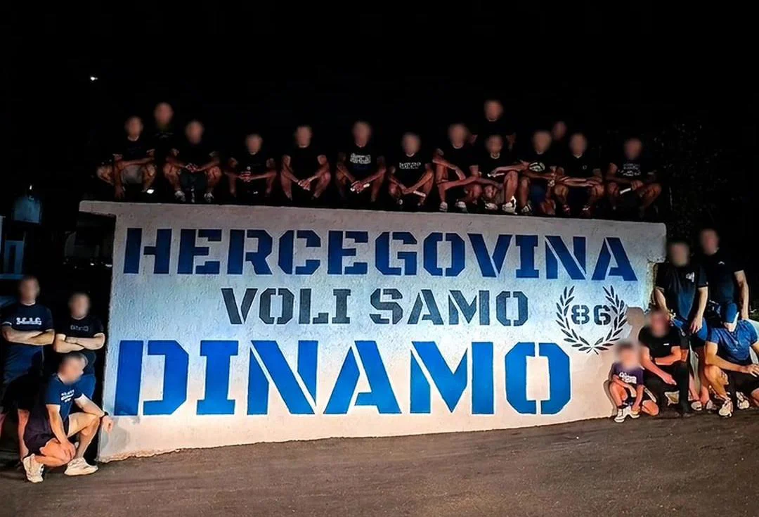 BBB Grude posvetili DINAMU grafit!
