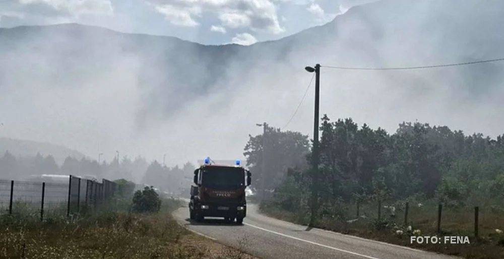 I dalje se sanira požarište na odlagalištu Uborak