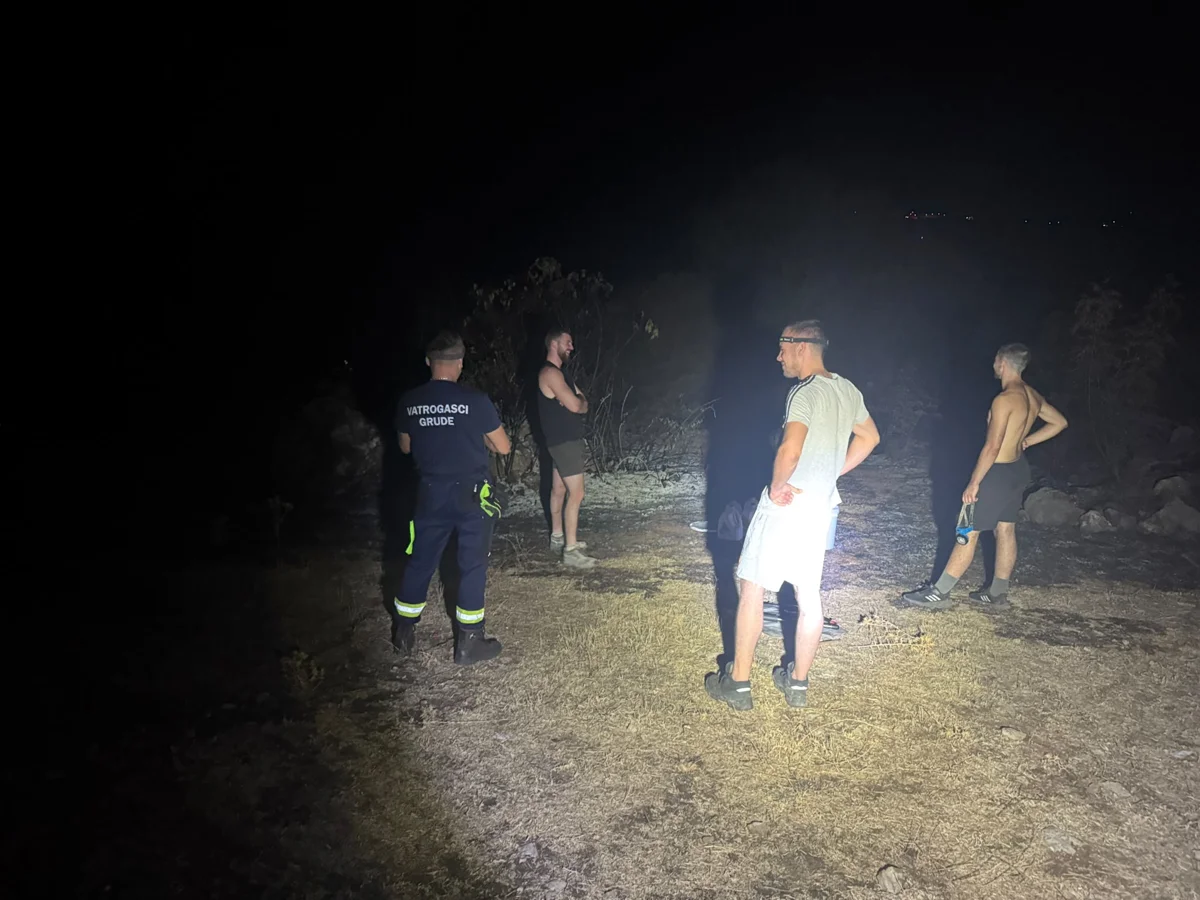 Požar u Drinovcima ugašen brzom intervencijom mještana i vatrogasaca