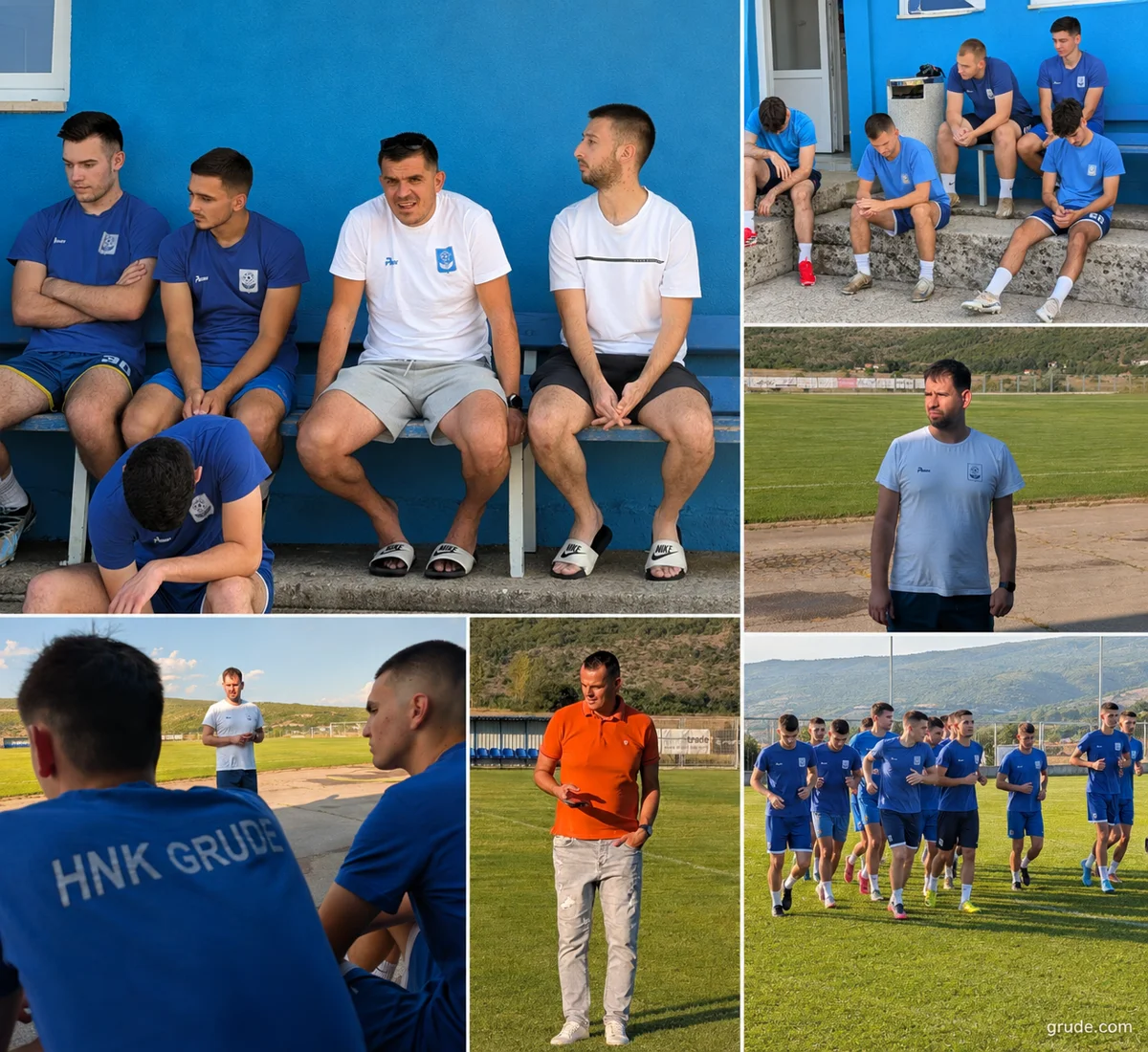 FOTO: Drago Bandić novi trener HNK Grude! 20 igrača došlo na prvi trening 13